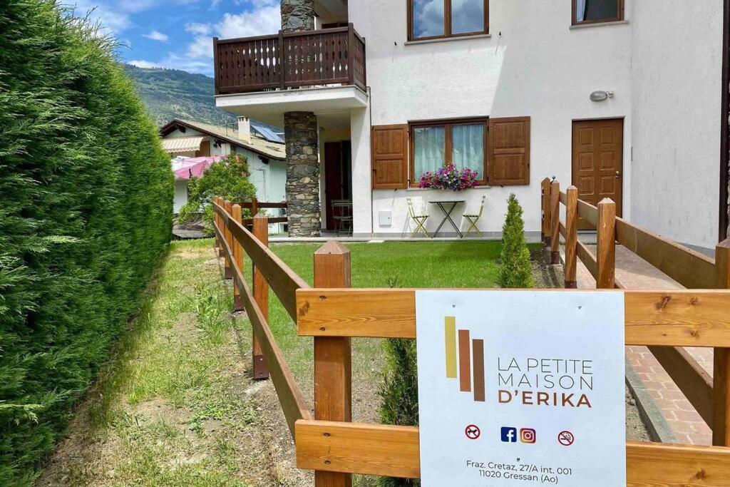 La Petite Maison D'Erika Aosta Exteriör bild